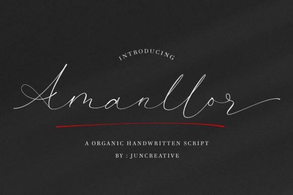 Amanllor: The Script Font That Makes Your Campaigns Instantly Recognizable