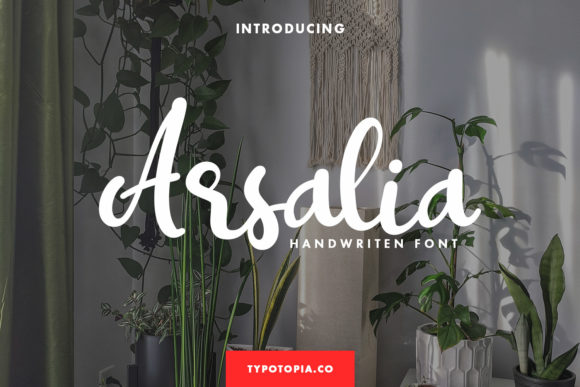 Arsalia: A Script Font for Crafting Beauty and Branding