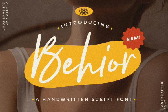 Behior: An Elegant Handwritten Font for Digital Branding