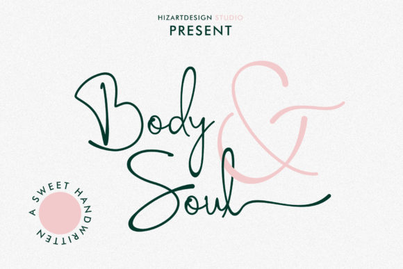 Body Soul: A Graceful Script Font for Digital Brand Moments