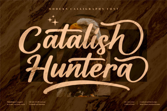 Catalish Huntera: A Font That Breathes Life Into Your Creations