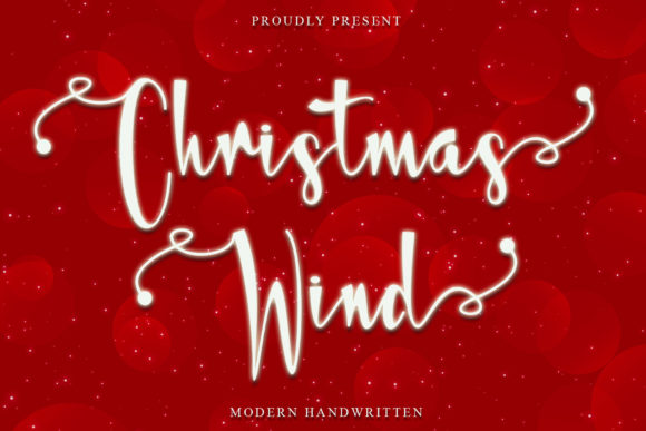 Christmas Wind: A Festive Script Font for Editorial Warmth