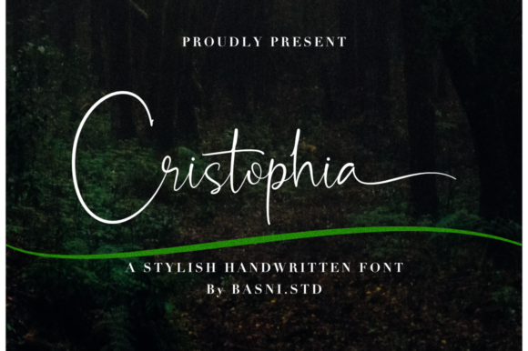 Cristophia: A Graceful Script Font for Elegant Digital Branding