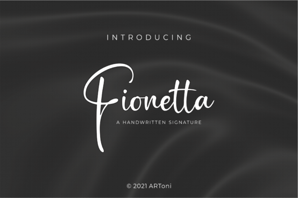 Fionetta: A Script Font That Elevates Editorial Design