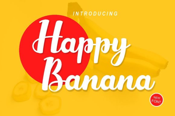 Happy Banana: A Script Font That Adds Personality to Your Web Design