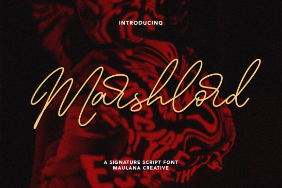 Marshlord: A Refined Script Font for Digital Branding