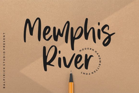 Memphis River: A Handwritten Font That Builds Trust