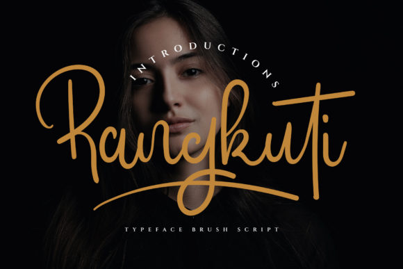 Rangkuti: A Fashion-Forward Script Font for Campaign Headlines