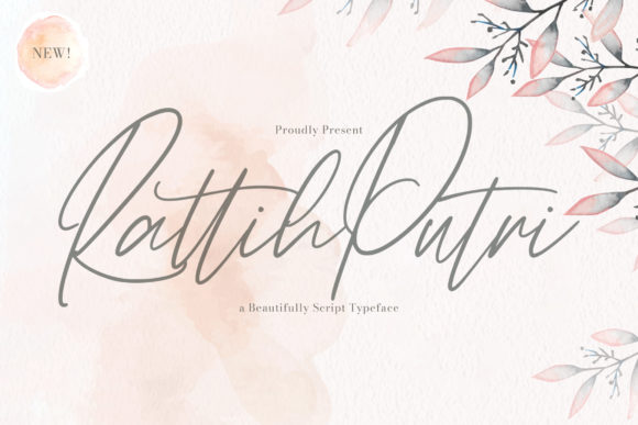 Rattih Putri: A Refined Script Font for Polished Branding