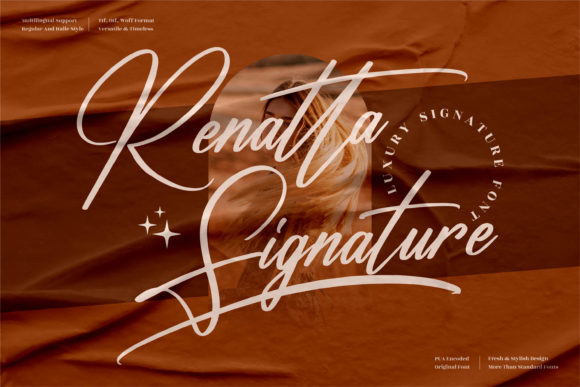 Renatta Signature: A Font That Elevates Your Brand