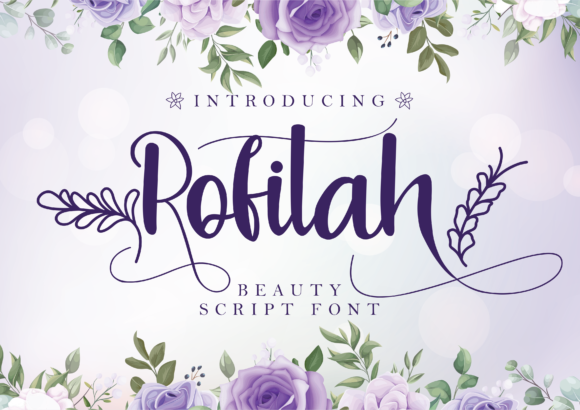 Rofitah: A Script Font for Crafting Beautiful, Readable Designs