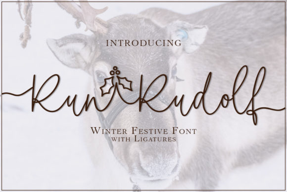 Run Rudolf: A Stylish Script Font for Small Business Branding