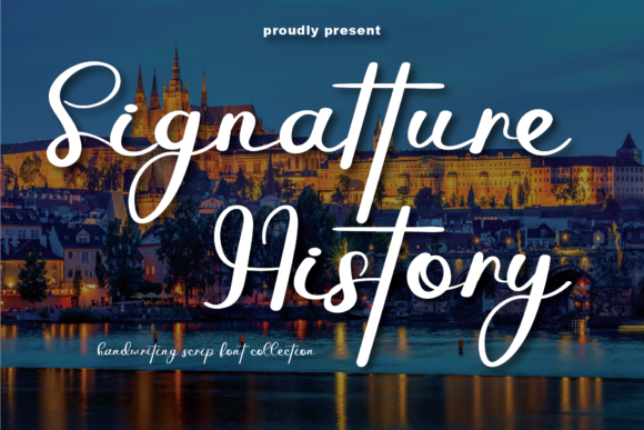 Signatture History Font: Elegant Handwritten Style for Real Business Branding