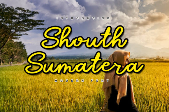 South Sumatera: A Handwritten Font for Editorial Elegance