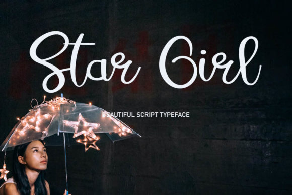 Star Girl: A Script Font That Earns Its Sparkle