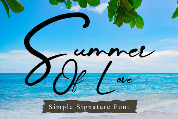 Summer of Love: A Dainty Handwritten Font for Romantic, Handmade Charm