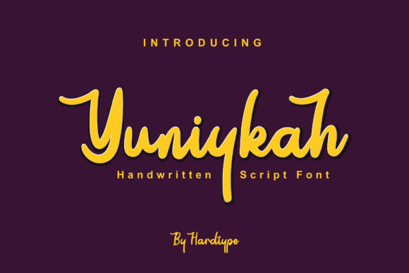 Yuniykah: A Paint-Brushed Script Font That Earns Its Place in Campaigns